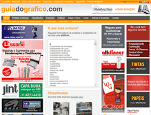 Tablet Screenshot of guiadografico.com.br